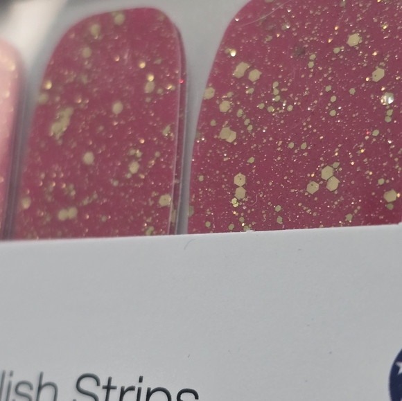 Color Street Cran-apple Spritz pink gold glitter - Picture 5 of 10